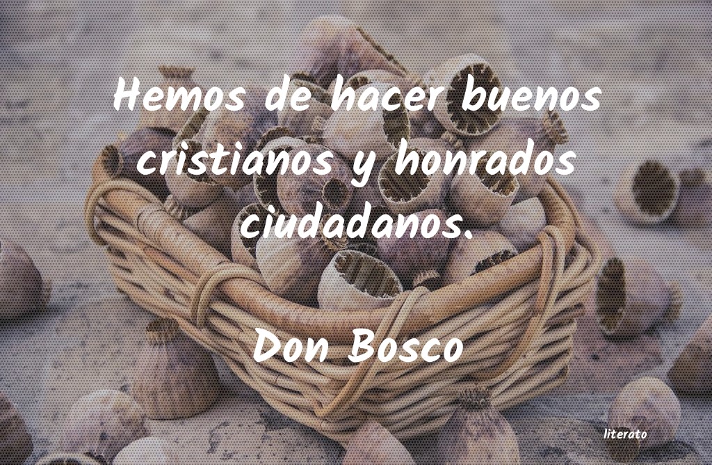 Frases de Don Bosco