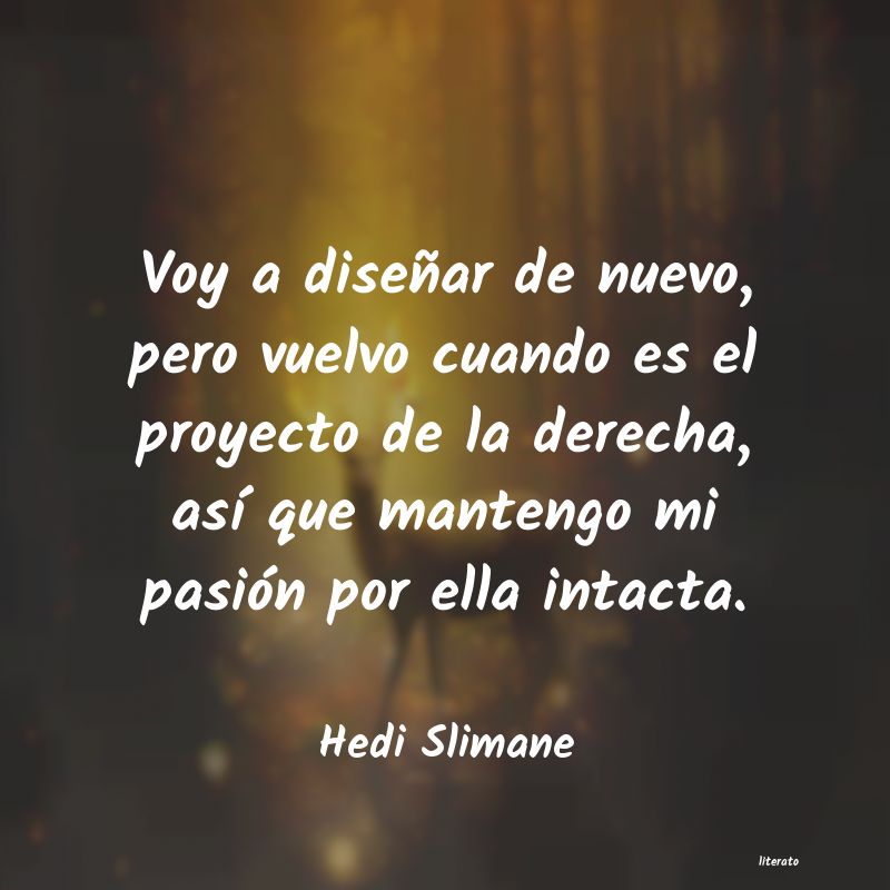 Frases de Hedi Slimane