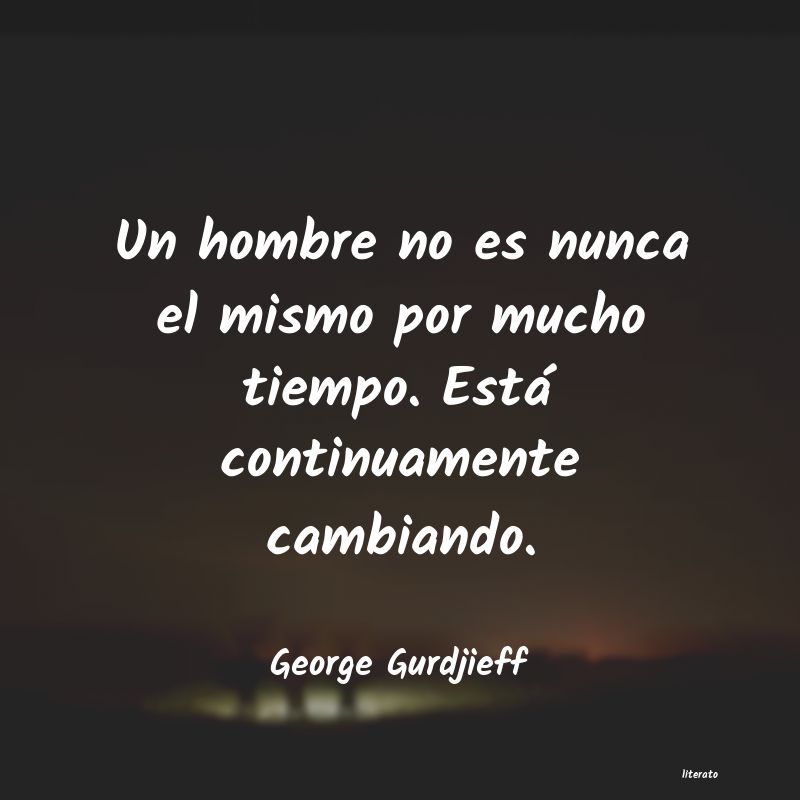 Frases de George Gurdjieff