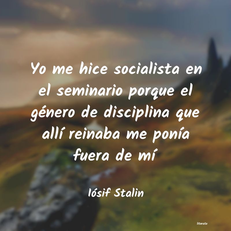 Frases de Iósif Stalin