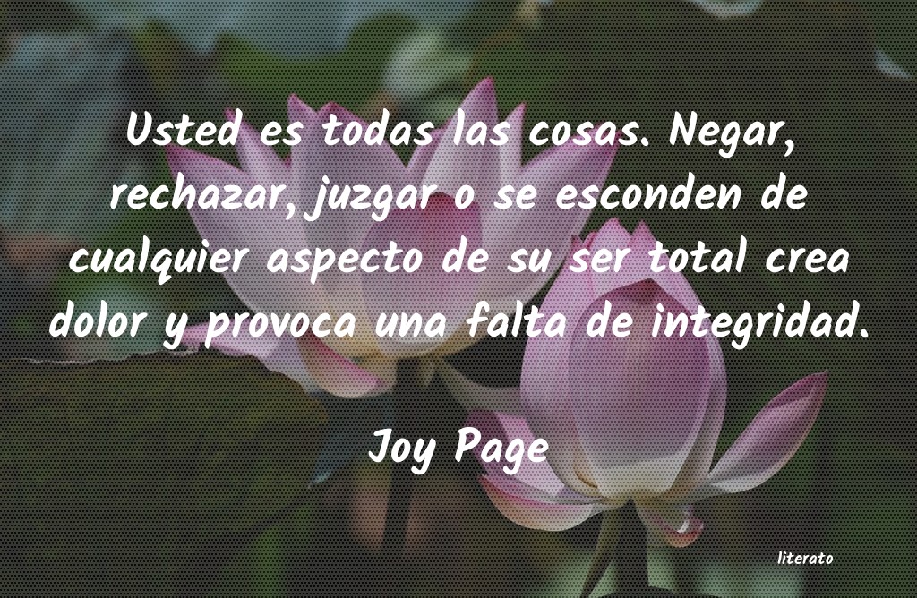 Frases de Joy Page