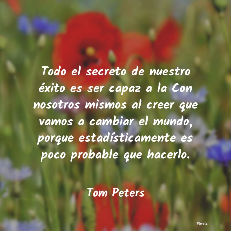 Frases de Tom Peters