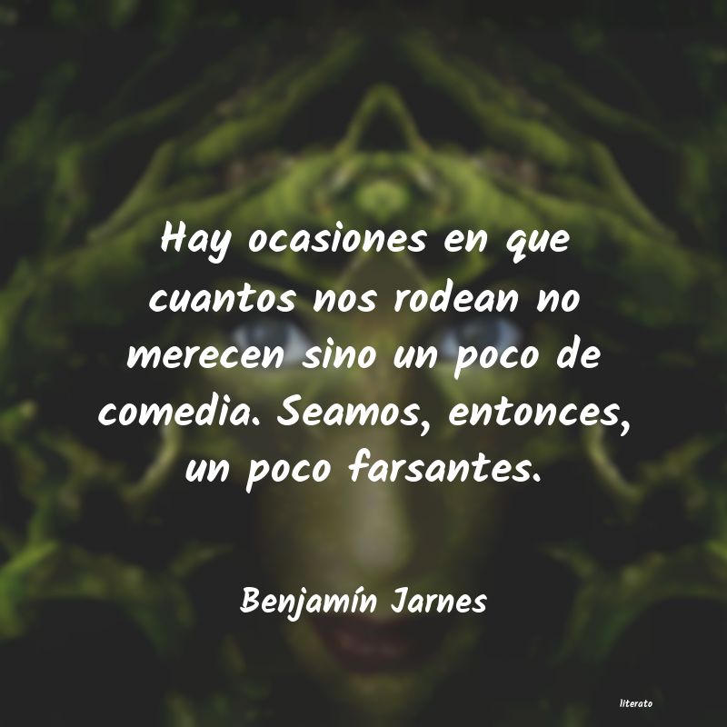 Frases de Benjamín Jarnes