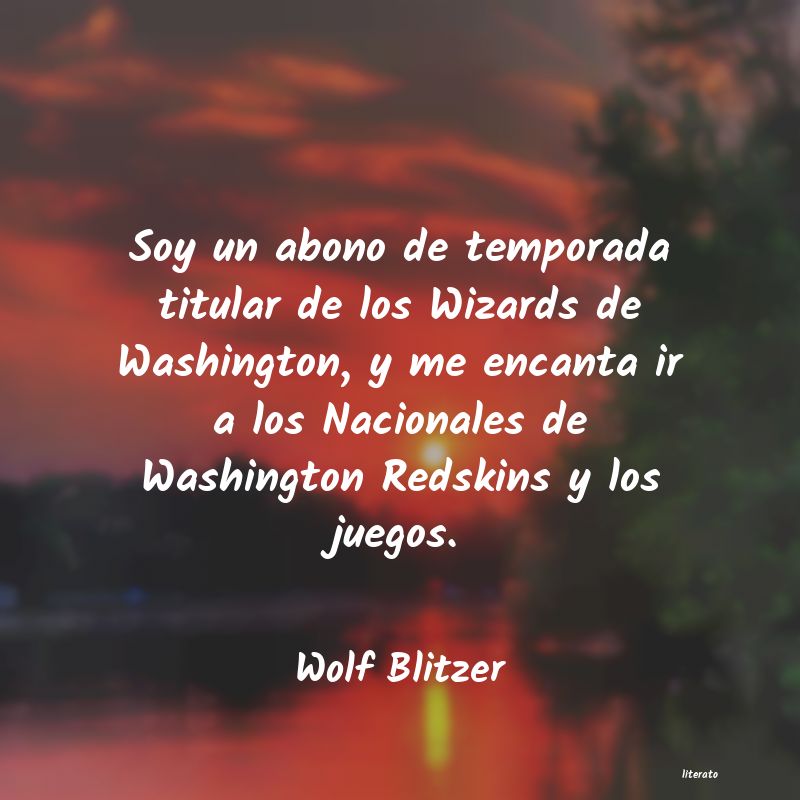 Frases de Wolf Blitzer