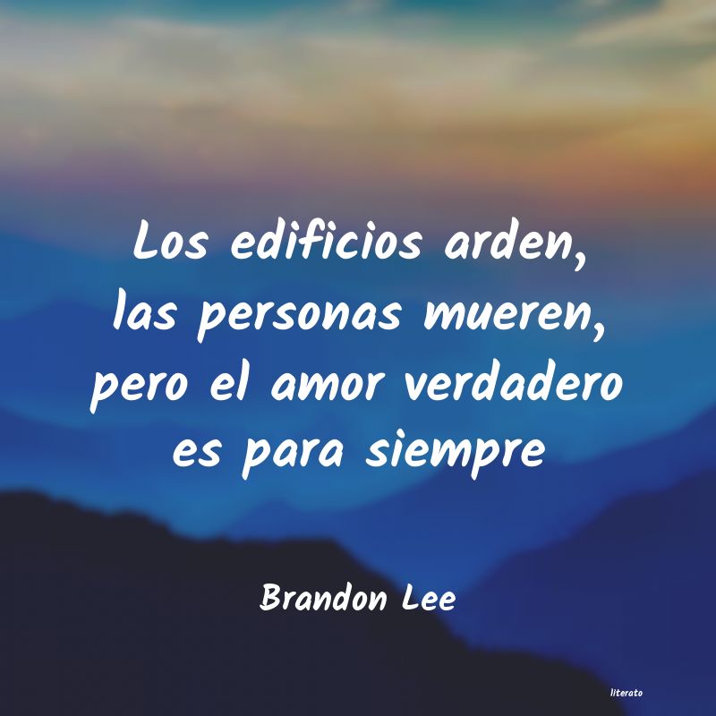 Frases de Brandon Lee