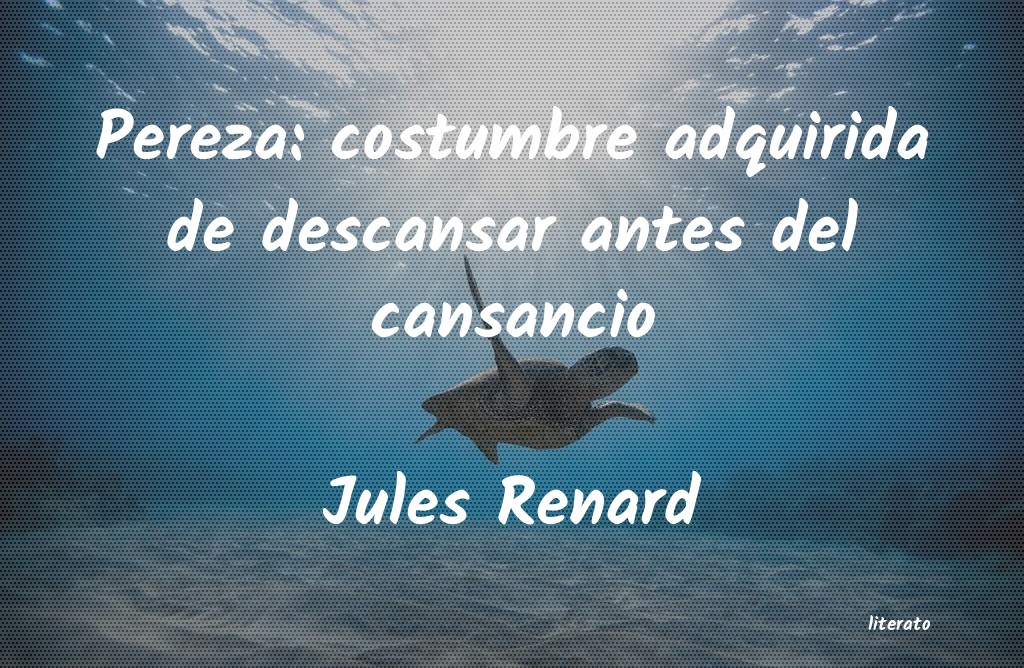 Frases de Jules Renard