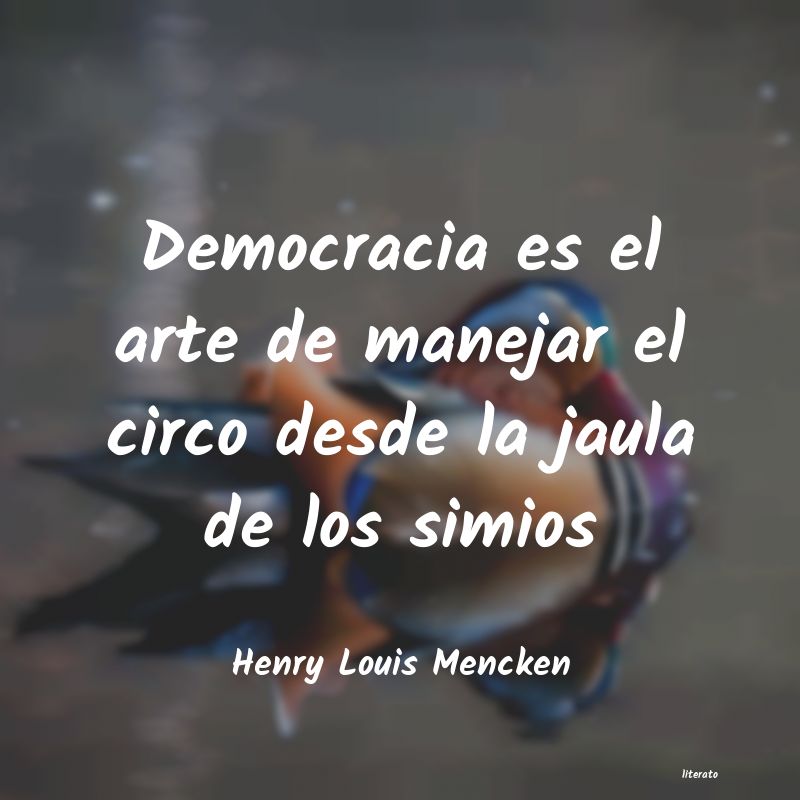 frases de Henry Louis Mencken