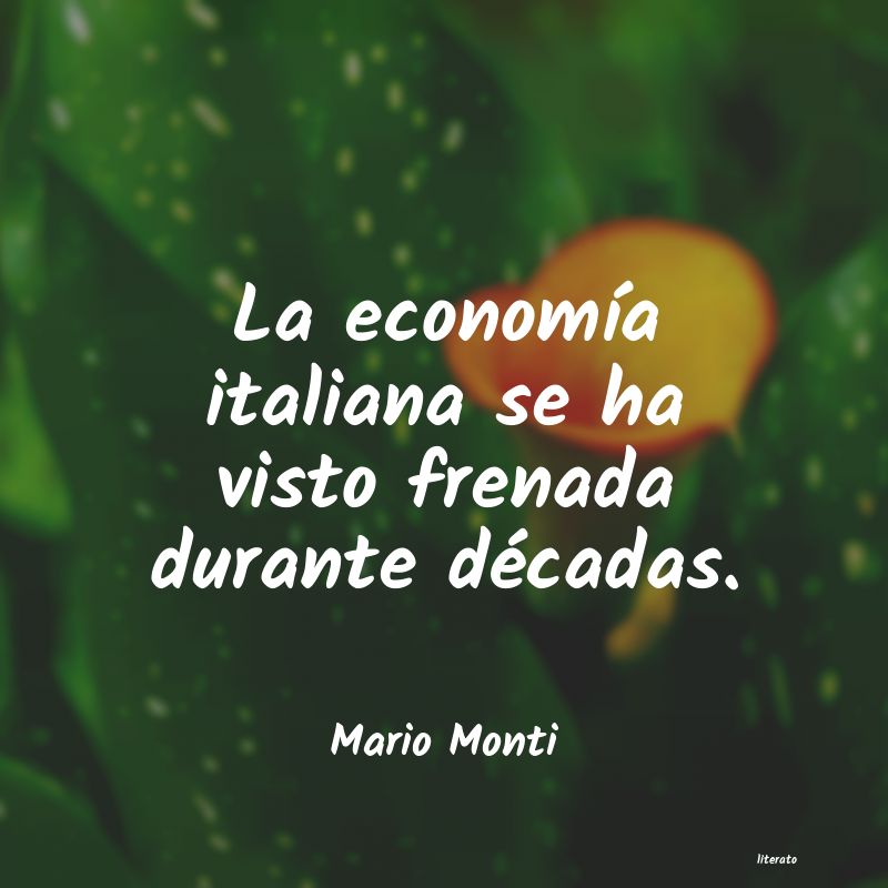 frases de Mario Monti