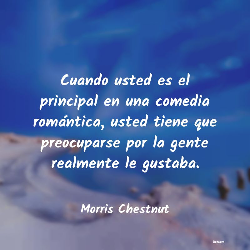 Frases de Morris Chestnut