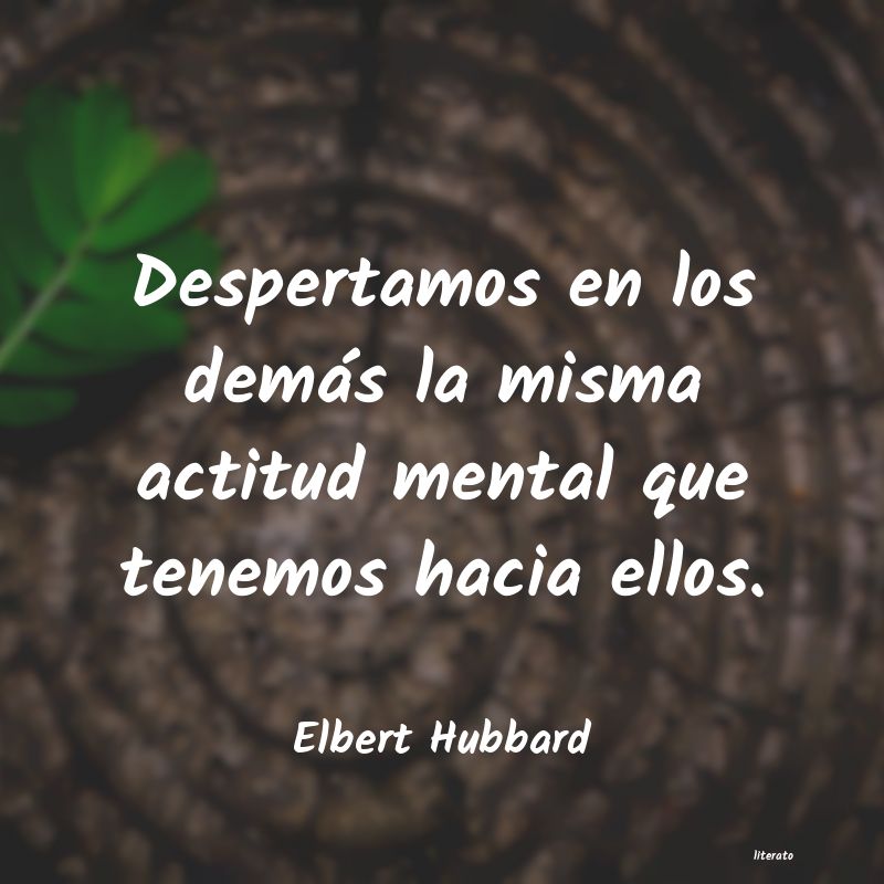 frases de Elbert Hubbard