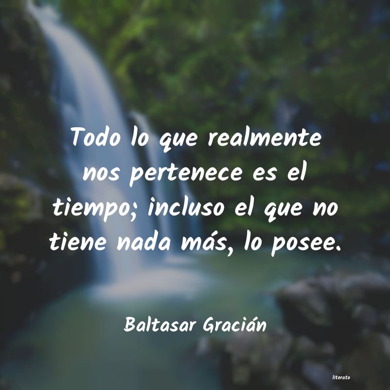frases de Baltasar Gracián