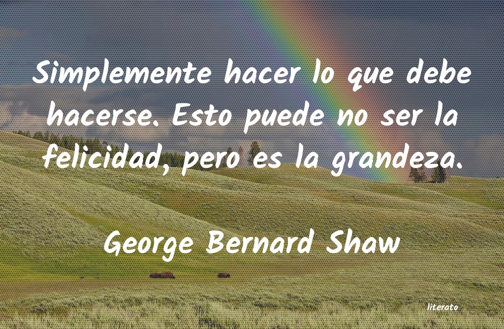 frases de George Bernard Shaw