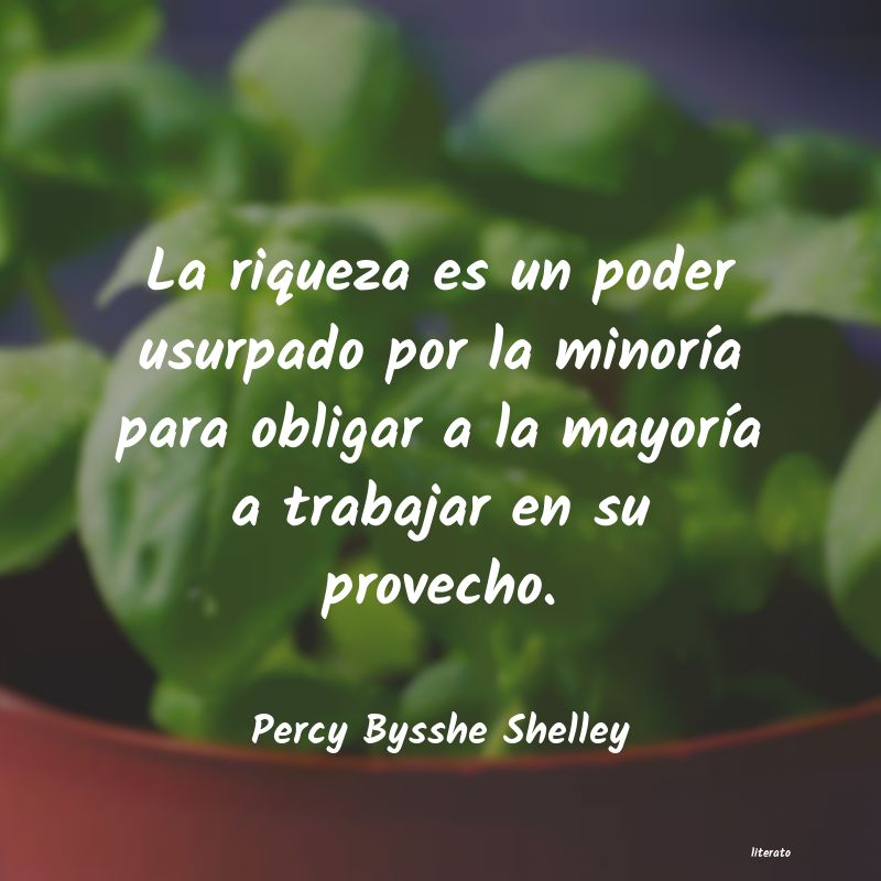 Frases de Percy Bysshe Shelley