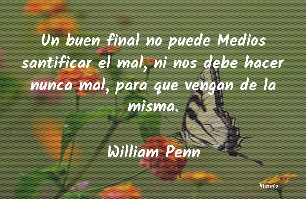 frases de William Penn