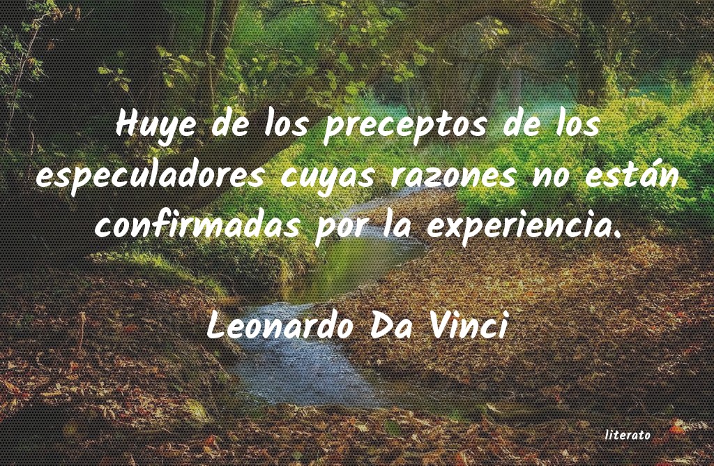 frases de Leonardo Da Vinci