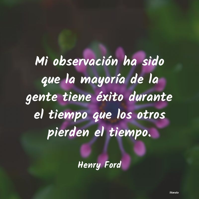 Frases de Henry Ford