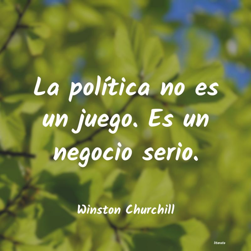 frases de Winston Churchill