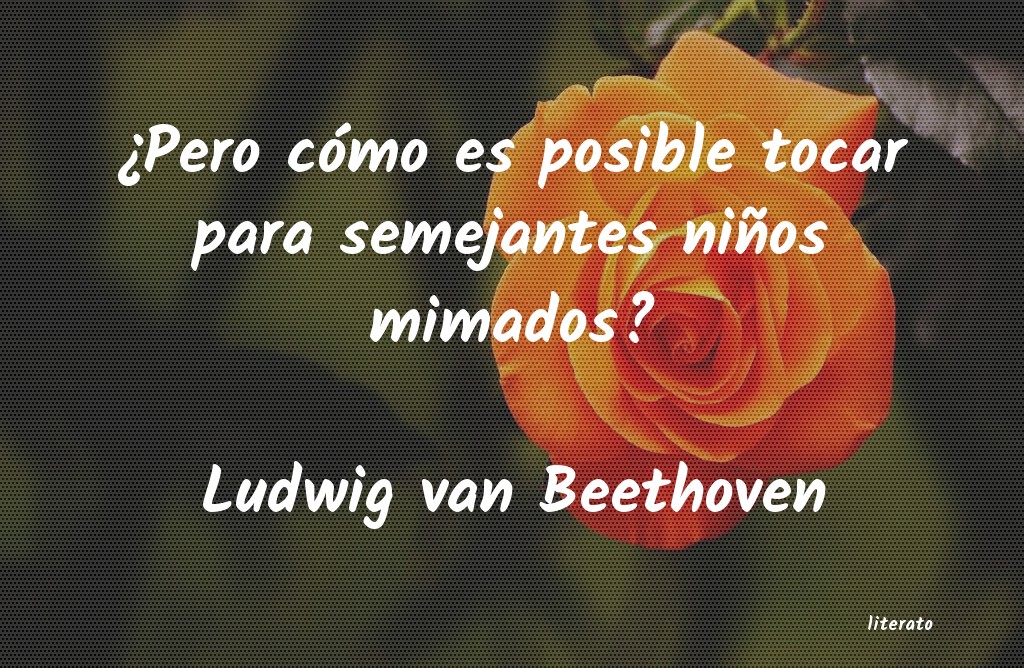 frases de Ludwig van Beethoven