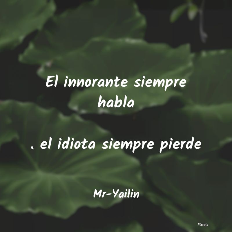 Frases de Mr-Yailin
