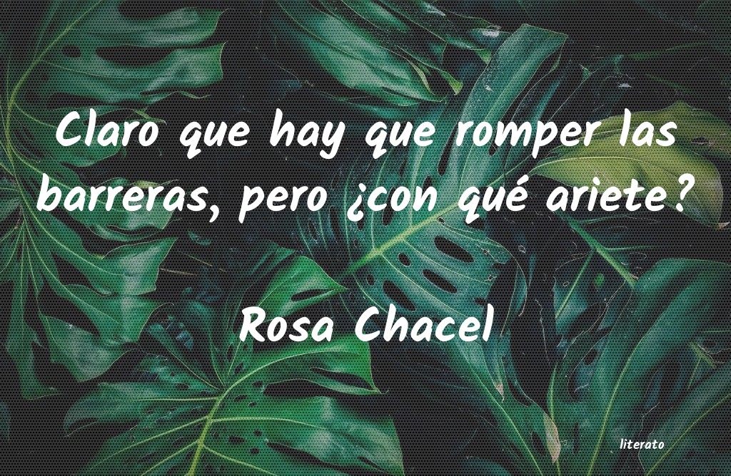 frases de Rosa Chacel