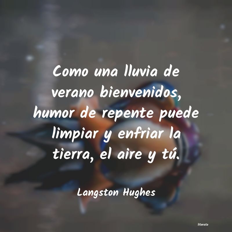 Frases de Langston Hughes