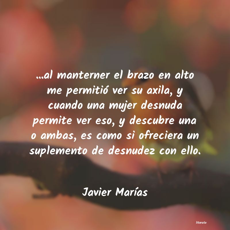 Frases de Javier Marías