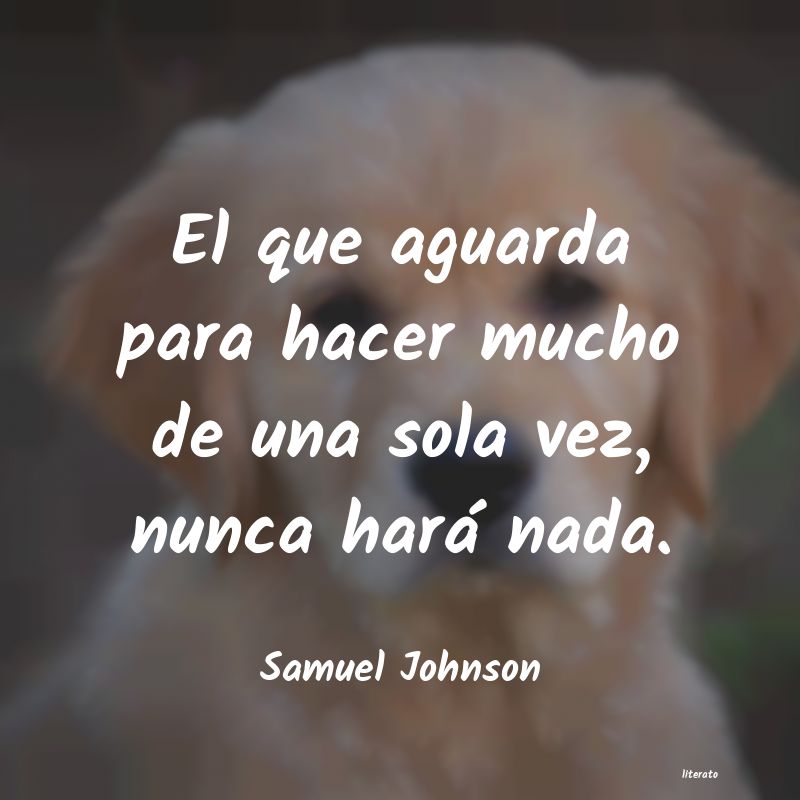 Frases de Samuel Johnson