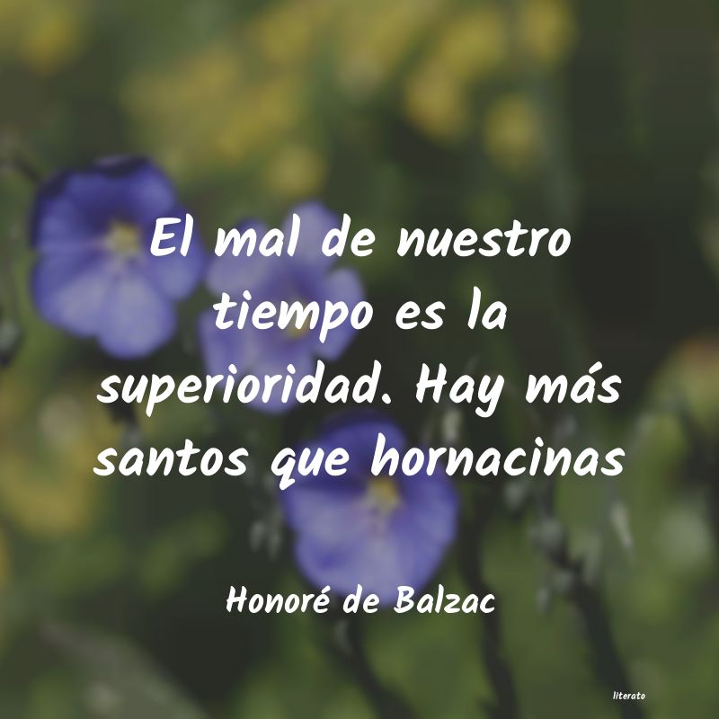 Frases de Honoré de Balzac