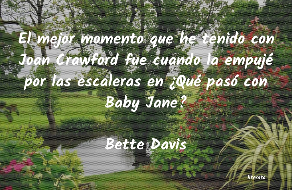 Frases de Bette Davis