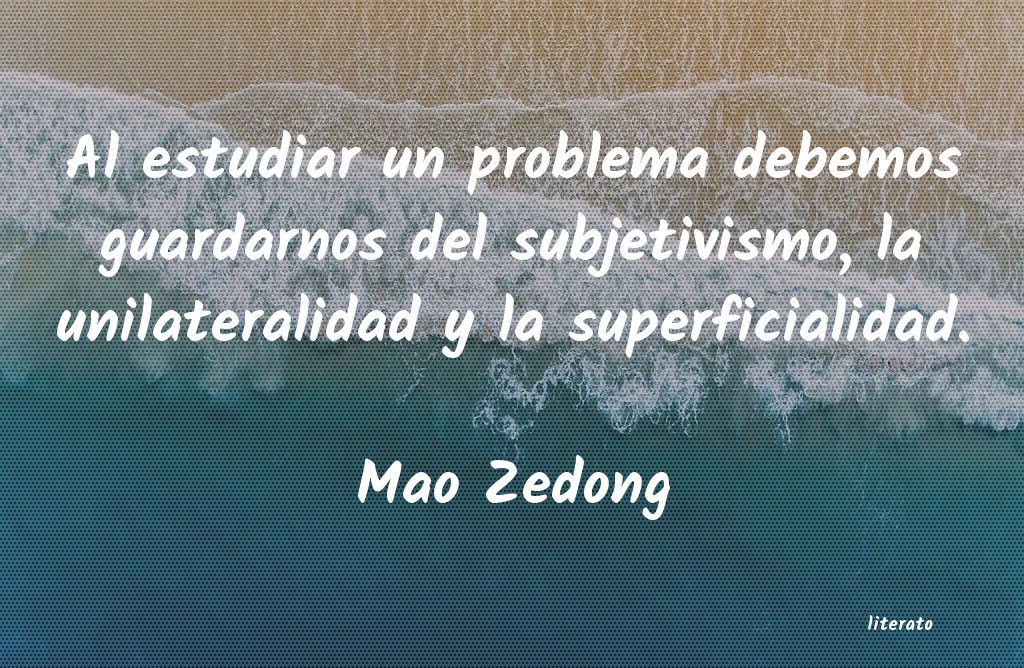 Frases de Mao Zedong