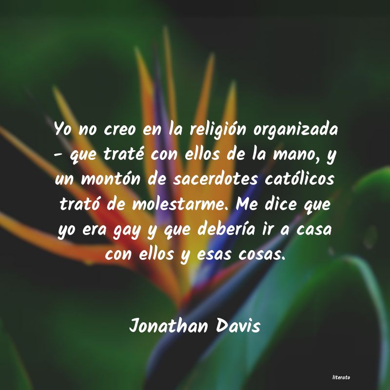 Frases de Jonathan Davis