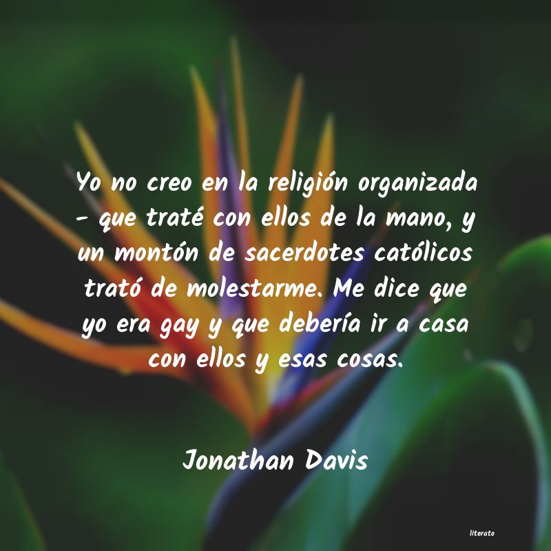 frases de Jonathan Davis