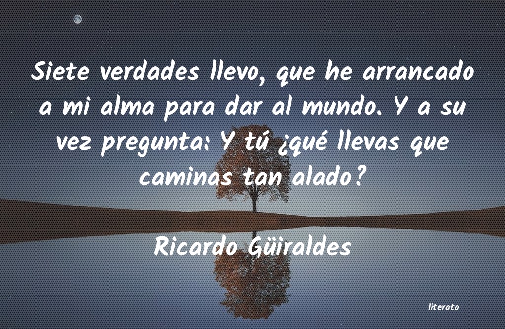Frases de Ricardo Güiraldes