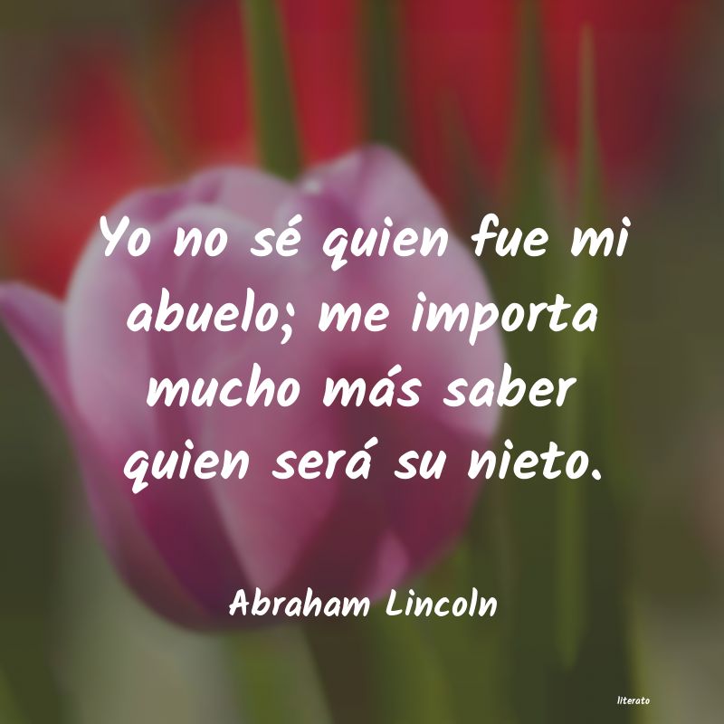 frases de Abraham Lincoln