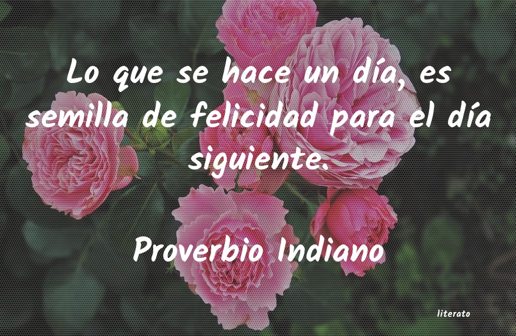 Frases de Proverbio Indiano