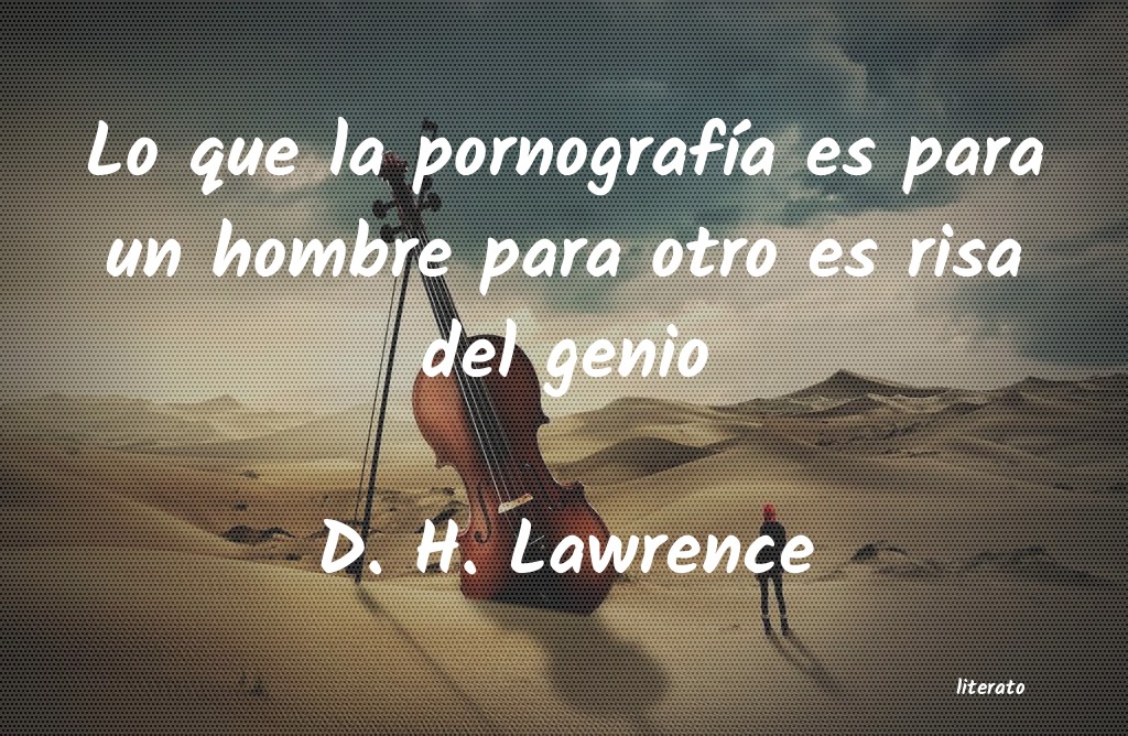 Frases de D. H. Lawrence