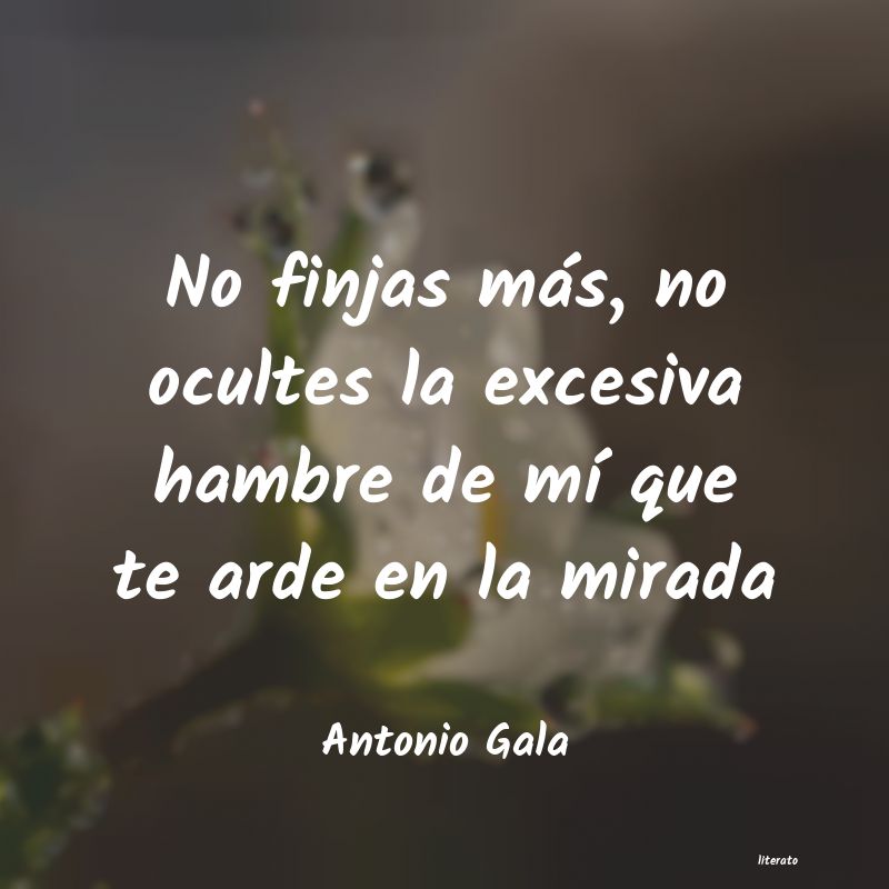 frases de Antonio Gala