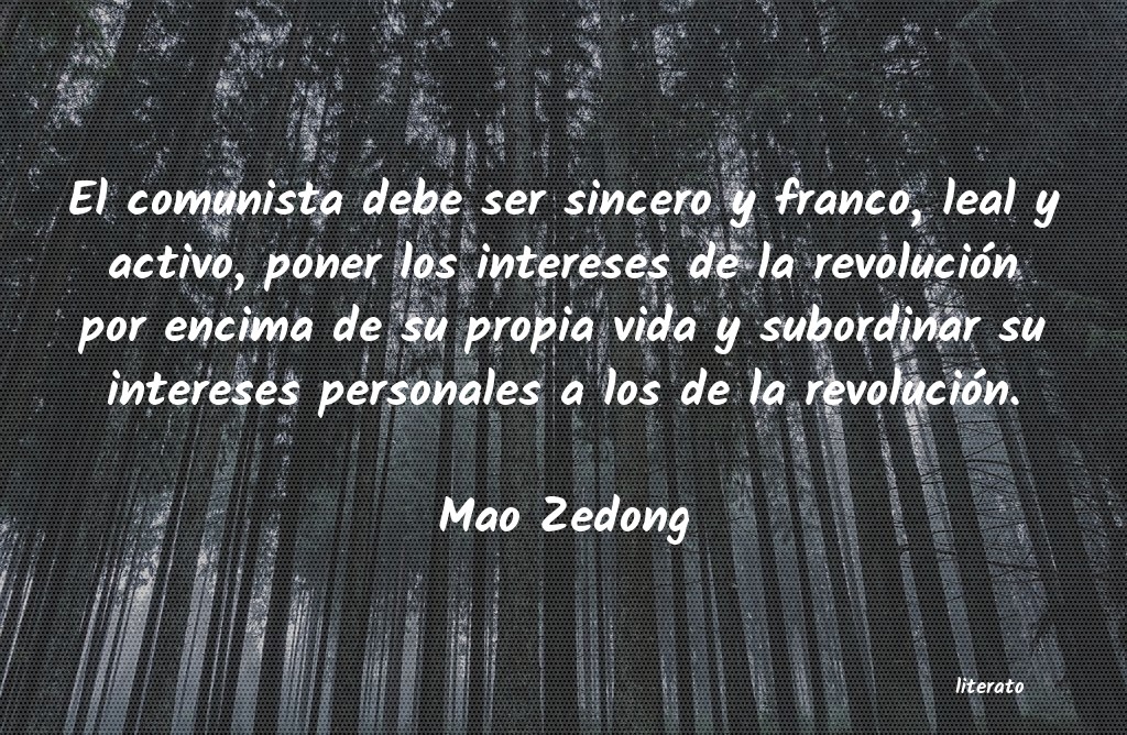 Frases de Mao Zedong