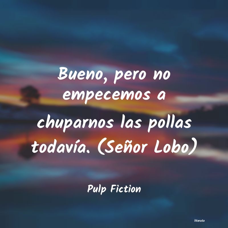 frases de Pulp Fiction