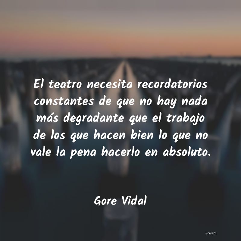 Frases de Gore Vidal