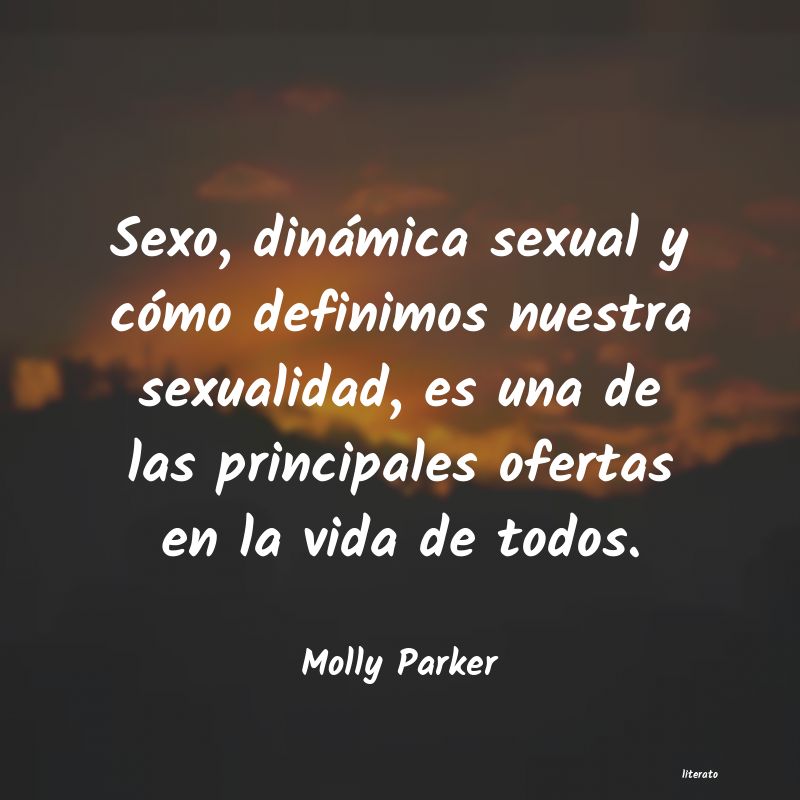 frases de Molly Parker