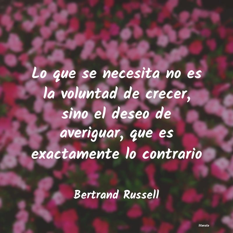 Frases de Bertrand Russell