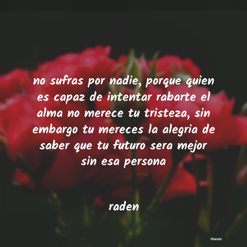 Frases de raden