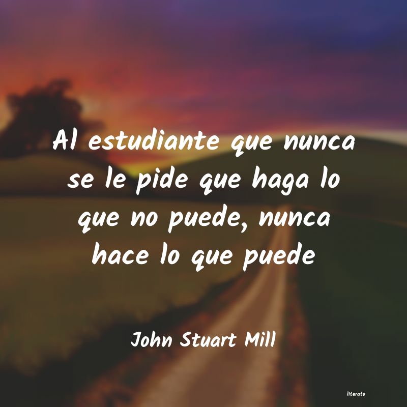 Frases de John Stuart Mill