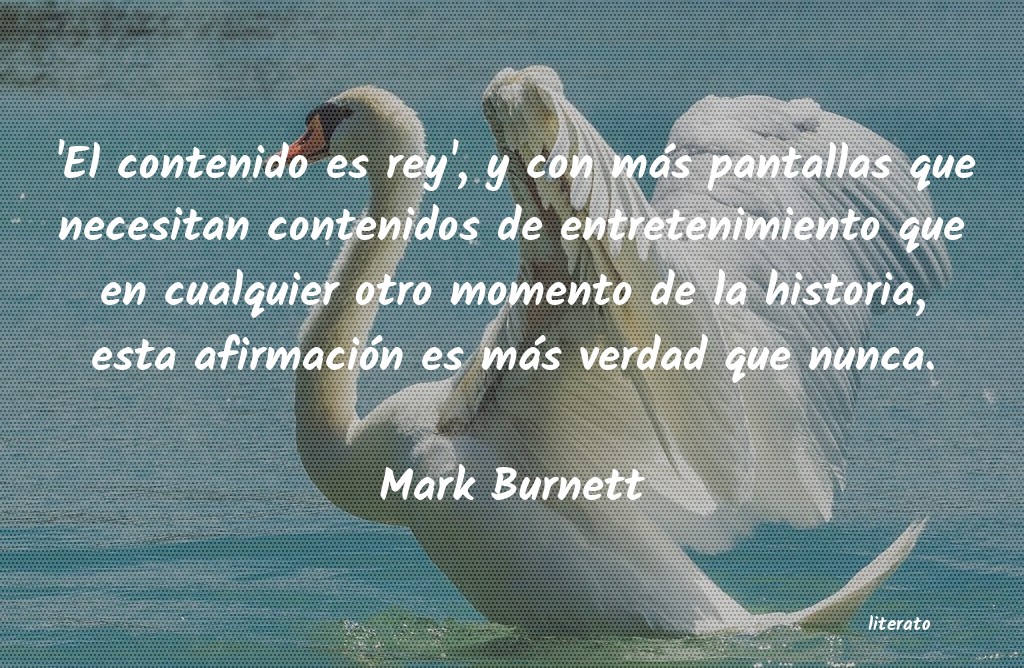 Frases de Mark Burnett