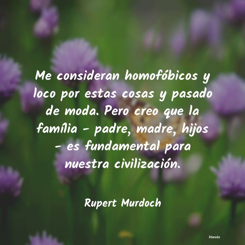 Frases de Rupert Murdoch