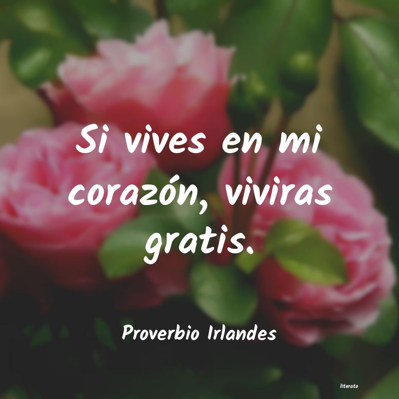 Frases de Proverbio Irlandes