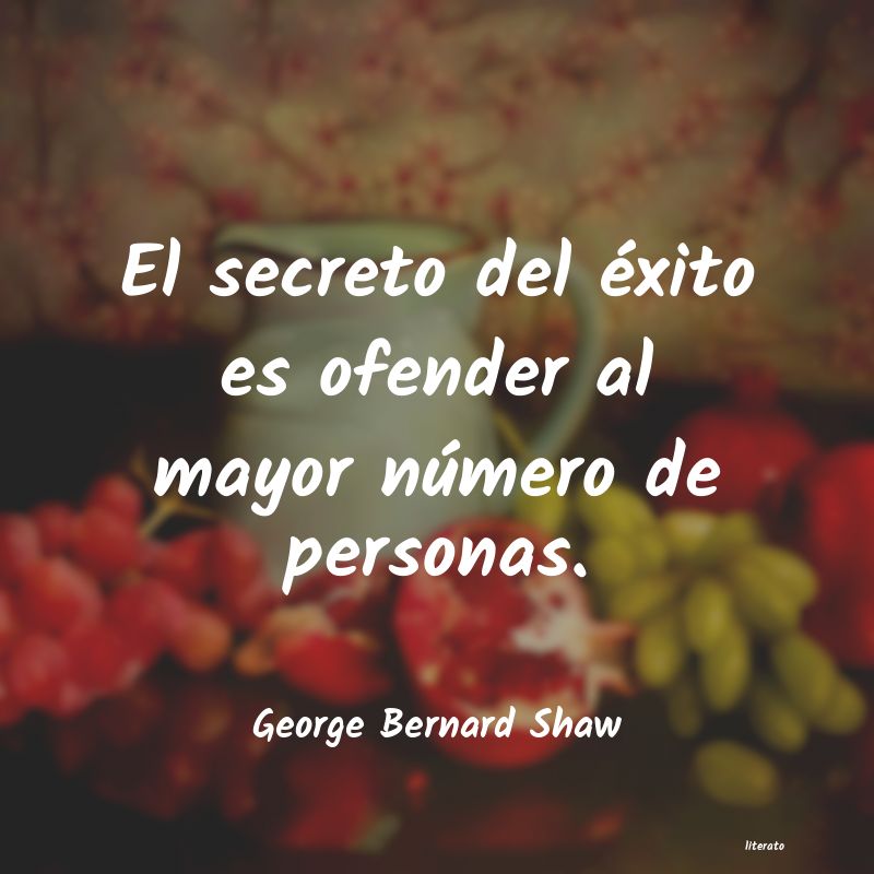 frases de George Bernard Shaw