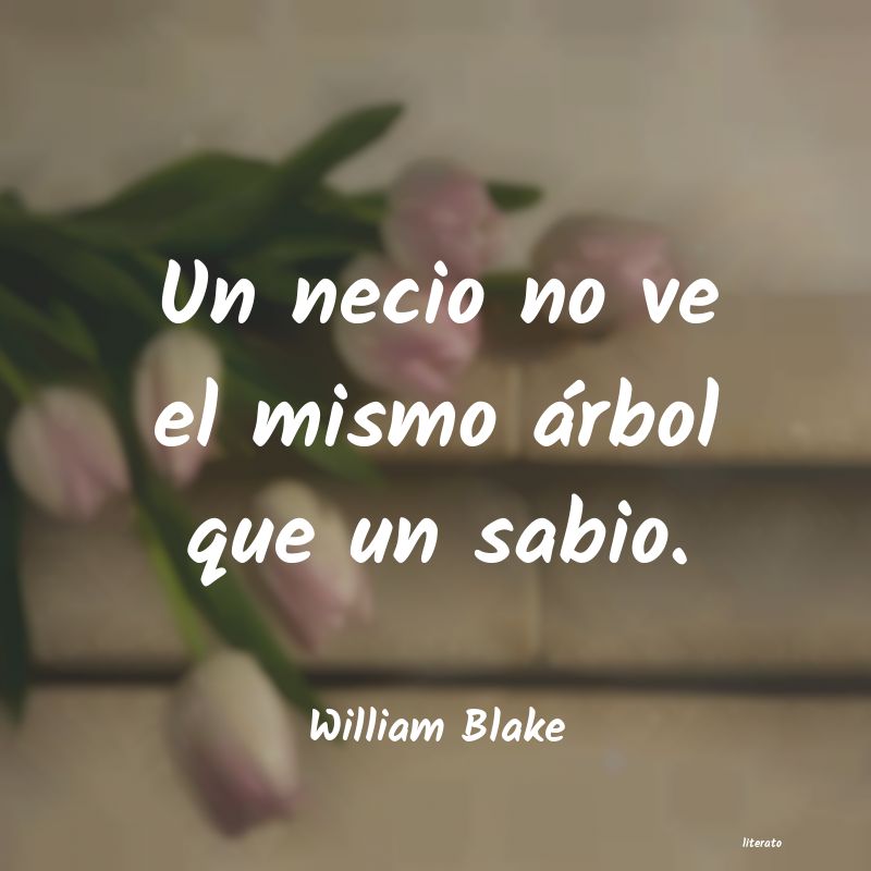 Frases de William Blake