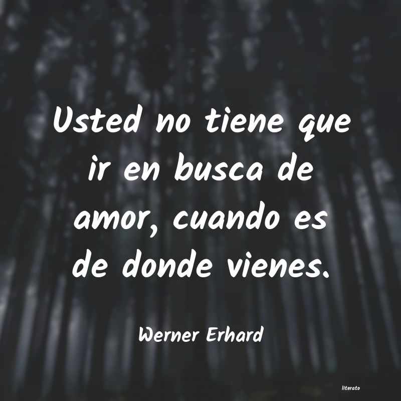 frases de Werner Erhard